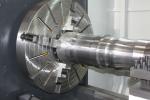 6 Tons Load CNC Horizontal Lathe Machine / CNC Lathe Machine With Guide Rail