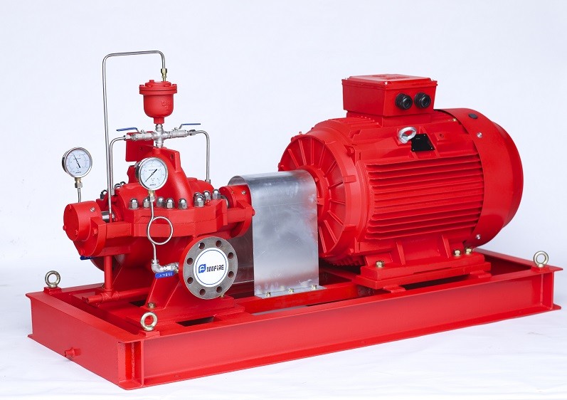 HSC UL Fire Pump Set With TECHTOP Engine And Tornatech Controller 1000GPM 150PSI