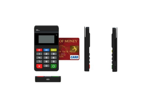 Quality Size 12mm Handheld POS Terminal Square Pos Terminals With Receipt Printer for sale