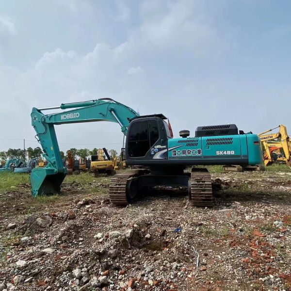 Used Kobelco SK480LC-8 2021 Hydraulic Excavator, 48 Tons & 51000 kg