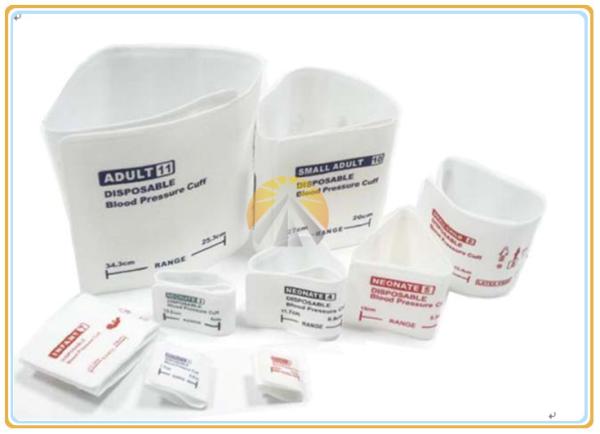 Quality Disposable Non Invasive Blood Pressure Cuff Flex Single / Double Hose for sale