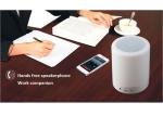 Color Changing Mini Wireless Bluetooth Speaker , Touch Control Night Light