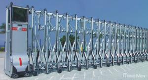 China Wireless Remote Control Folding Automatic Collapsible Gate of LED Display wholesale