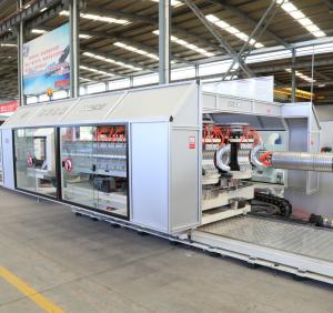Fully Automatic Corrugated Tube Machine Plastic PE HDPE Pipe Extrusion Machine