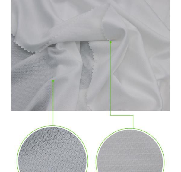 Quality Single Side Mesh Circular Knit Fabric Lightweight With Diamond For Leisure Clothes for sale