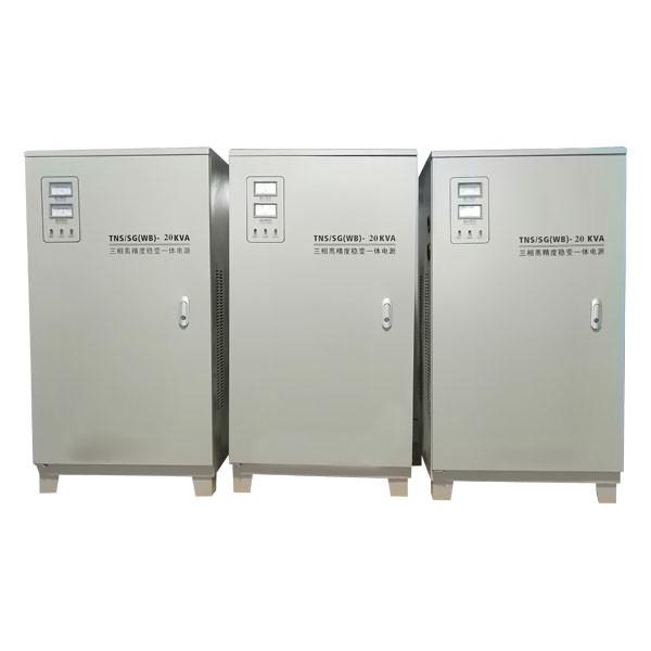 Quality 20KVA 50Hz 60Hz 3 Phase Automatic Voltage Regulator Power Supply With Pointer Meters for sale