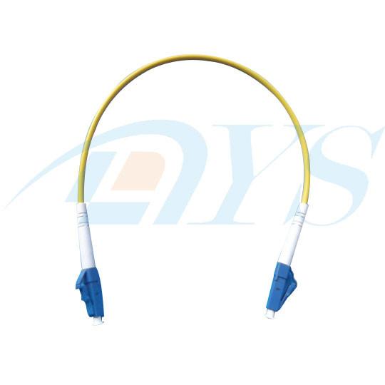 Quality LC - LC Smplex Singlemode Low Insertion Loss Optical Fiber Patch Cord for sale