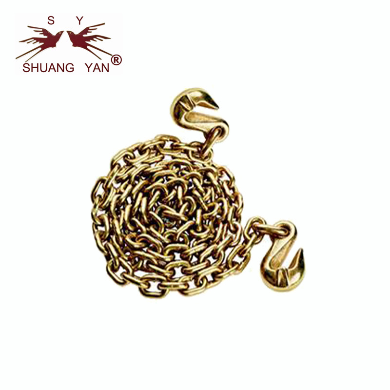 Crane G80 Lifting Chain , Overhead Lifting Chain Multi Application Self Colored
