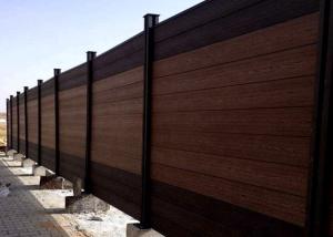 China Recycled Composite WPC Fence Panels Security Low Maintenance wholesale