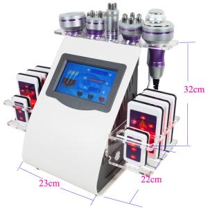 China BIO Vacuum 40K Ultrasonic Cavitation Machine Purple 9 In 1 RF Slimming Machine on sale
