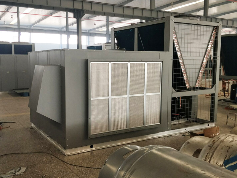 T3 Working Condition Anti Corrosion Rooftop AC Unit Stepless Speed Regulation