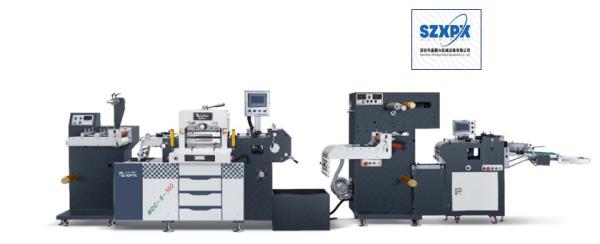 Quality Automatic Barcode Label Die Cutting Machine Max Cutting Width Customized for sale