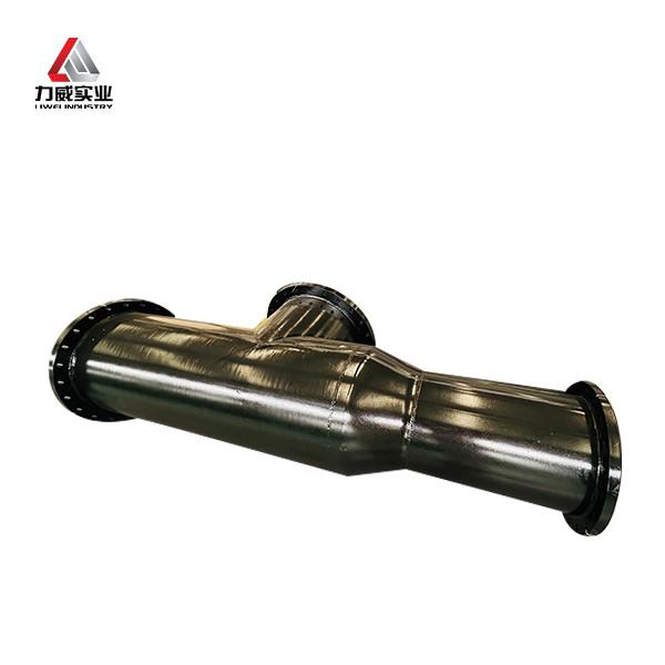 Quality Ms Rubber Lined Pipes DN125 Carbon Steel for sale