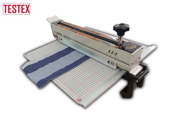 Quality Safe Fabric Sample Cutting Machine Only 6Kg Fabric Swatch Cutter With Laser Alignment Cutting for sale