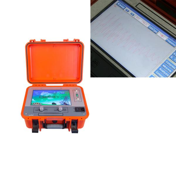 Quality 10 Inch LCD TDR Cable Fault Locator for Underground Testing for sale