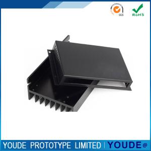 China Small Batch CNC Aluminum Prototype Machining Housing with Black Anodizing wholesale