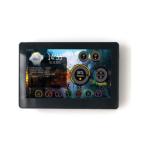 Customized LED Light Indicator Glass Wall 7" Android Based Control Touch Panel