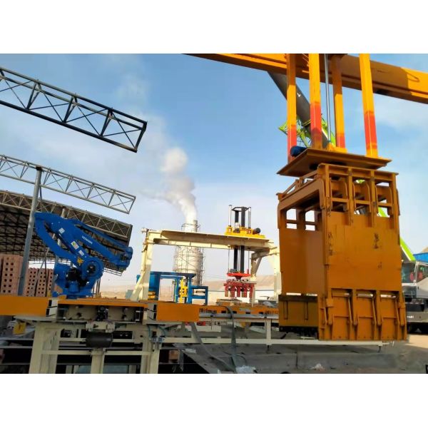 ISO Automatic Brick Making Machine 40kw Packing Brick Production Line