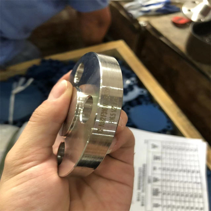 1" FLANGE, BL, FF, ASME B16.5, SS ASTM A182 GR F316L, ASTM A182 F91, THICKNESS 10S, CL1500LB