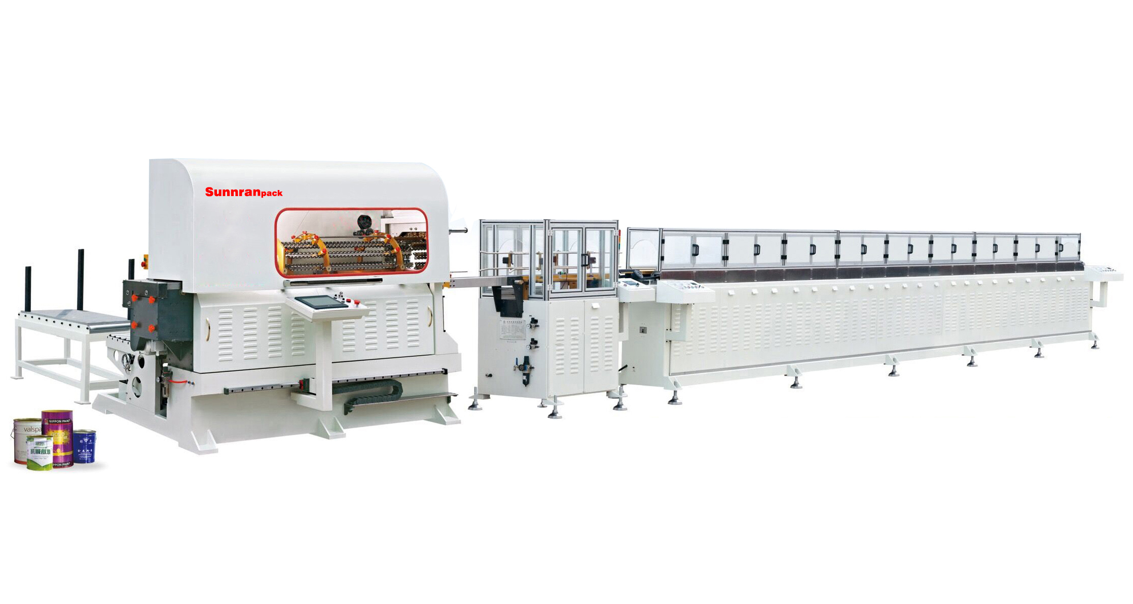 Tinplate Material Bucket Making Machine 30CPM Fully Automatic