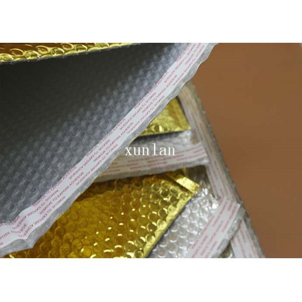 Easy To Use Gold Shipping Envelopes A4 Waterproof Metallic For Shipping