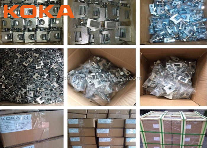 Hot Dip Galvanized m8 m10 Universal Strut Beam Clamps