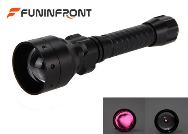 Quality T50 850NM IR OSRAM 5W Infrared LED Torch Zoom Working with 2 Pieces 18650 for sale