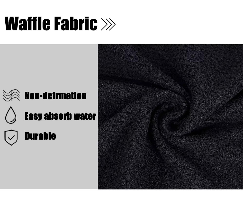 custom woven pattern embroidered transfer print golf towel for golf waffle super absorbent sublimation
