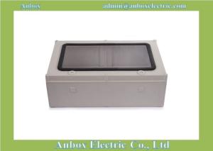China 600x400x195mm ip65 ABS clear plastic lock box key box on sale