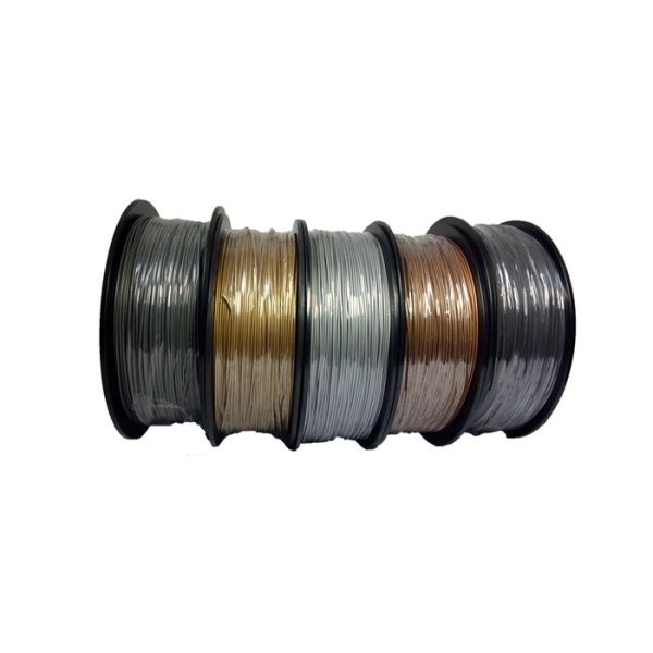 Iron Filled Pla Printing Material High Temperature 3d Printer Filament 1kg / Spool