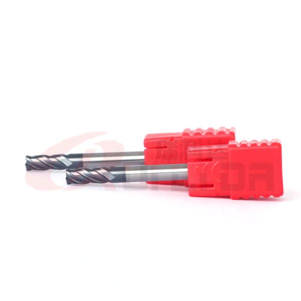1/8" 4mm 4 Flutes Solid Carbide Corner Radius End Mills Radius Bull Nose Endmill HRC50