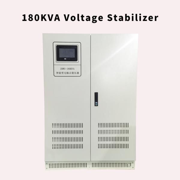 Quality 3 Phase SBW Ac Automatic Voltage Regulator 150 KVA 180KVA 200KVA 300KVA Stabilizer Servo Type Automatic stabilizer for sale
