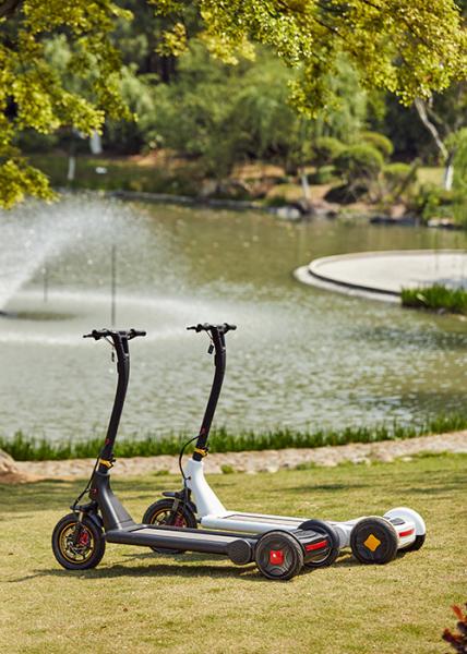 Quality Portable 30KG 2h Charging 3 Wheel Stand Up Scooter for sale