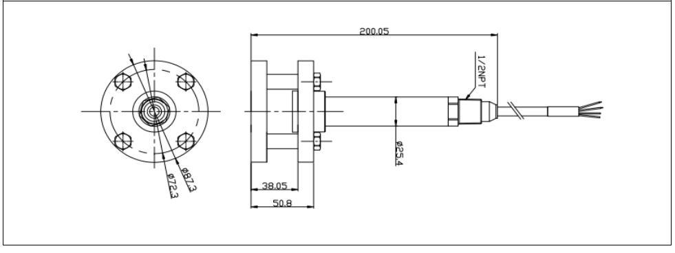 HT BH-WS liquid level transmitter for measurement water level