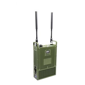 Rugged IP67 MESH Manpack Radio Tactial Radio With GPS BD Frequency Hopping Intelligent Frequency Selection