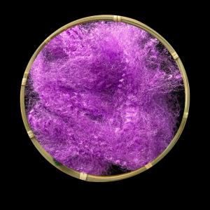 China Full Dull Triangle Dope Dyed Polyester Staple Fiber With High Air Permeability wholesale