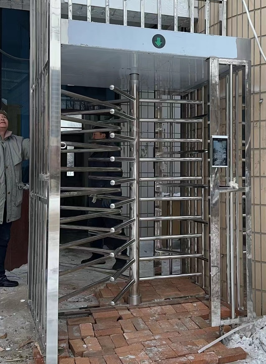 Full Height Rotating Turnstile With Automatic Timing And Billing System