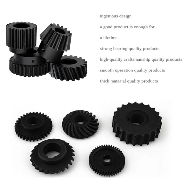 High Precision Customize Injection Mold Industrial Parts Peek Spur Gear