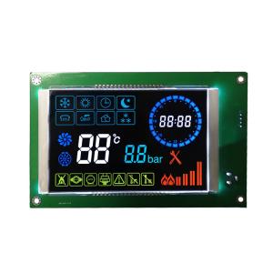 VA LCD Segment Display Module Chip On Board Color Icons 5.0V High Contrast