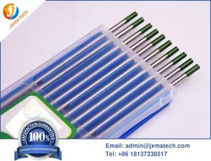 2.0mm Tungsten Welding Electrodes Wolfram Material Zirconium