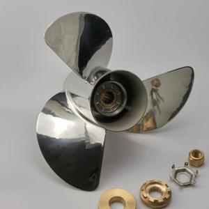 China Stainless Steel Outboard Propeller Polyda Propeller Mercury 40-140hp wholesale