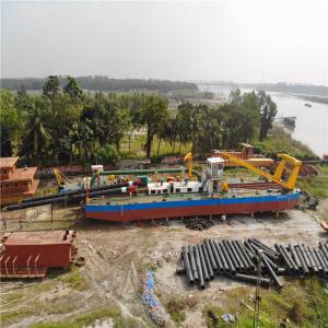 China Hydraulic Valve Cutter Suction Dredging Equipment with Weichai Diesel Engine and Solution wholesale