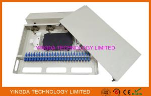 1U 24 Port 19 SC SM 24 Cores Fiber Patch Panel SC Pigtail And SC Adapters