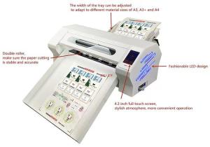 China Multi Label Cutter Machine With Auto Sheet Feeding System wholesale