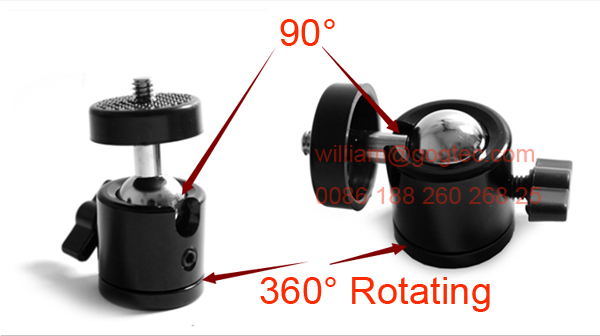 Table lamp shape mini pico portable projector bracket lift mount support universal head