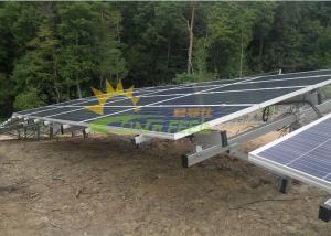 China Easy Installation Solar Panel Mounting Rack 2rows 4rows wholesale