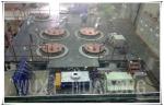 Magnesium Alloy Rod Vertical Continuous Casting Machine 4kw AC Synchronous Servo