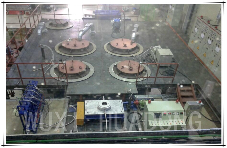 Magnesium Alloy Rod Vertical Continuous Casting Machine 4kw AC Synchronous Servo Motor