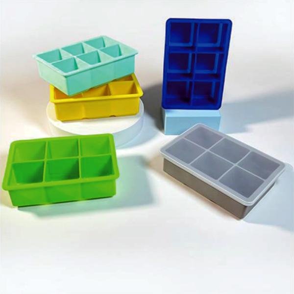 Quality Silicone Ice Cube Tray Easy Release Silicone And Flexible Ice Trays Silcone Press Mould for sale