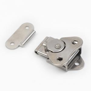 China Stainless Steel Draw Latch 68mmx38mmx15mm Butterfly Twist Latch wholesale